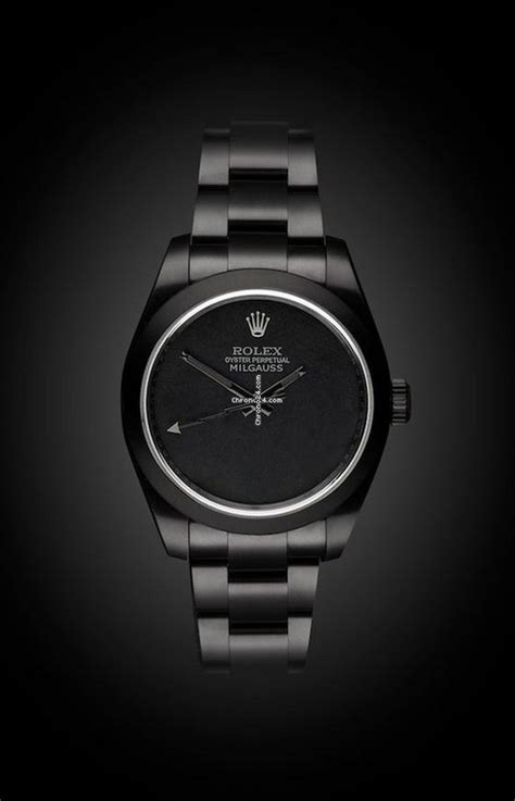 rolex milgauss dark knight by titan black|new rolex milgauss.